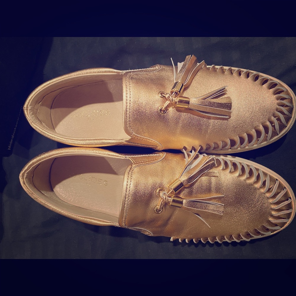 J slides slip on shoes